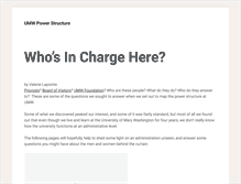 Tablet Screenshot of powerstructure.umwblogs.org