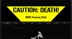 Desktop Screenshot of fencing.umwblogs.org