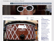 Tablet Screenshot of consumerism.umwblogs.org