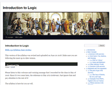 Tablet Screenshot of logic.umwblogs.org