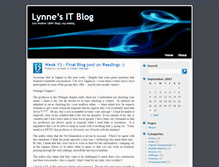 Tablet Screenshot of lynnesl8r.umwblogs.org