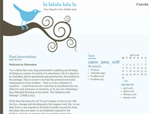 Tablet Screenshot of carola.umwblogs.org