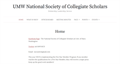 Desktop Screenshot of nscs.umwblogs.org