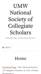 Mobile Screenshot of nscs.umwblogs.org
