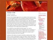 Tablet Screenshot of gynomod.umwblogs.org