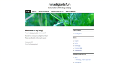 Desktop Screenshot of ninadigiarts.umwblogs.org