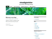 Tablet Screenshot of ninadigiarts.umwblogs.org