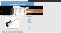 Desktop Screenshot of electricguitar.umwblogs.org