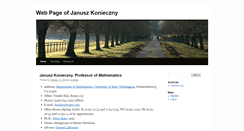 Desktop Screenshot of jkoniecz.umwblogs.org