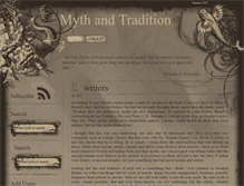 Tablet Screenshot of mythtrad.umwblogs.org