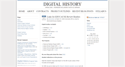 Desktop Screenshot of digitalhistory.umwblogs.org