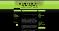 Desktop Screenshot of genpsychsum09.umwblogs.org