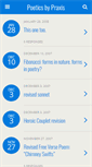 Mobile Screenshot of praxis.umwblogs.org