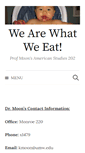 Mobile Screenshot of americanfood.umwblogs.org