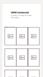 Mobile Screenshot of centennial.umwblogs.org