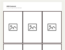 Tablet Screenshot of centennial.umwblogs.org
