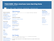 Tablet Screenshot of marchinghome.umwblogs.org