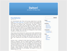 Tablet Screenshot of dechard.umwblogs.org
