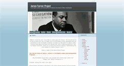 Desktop Screenshot of jamesfarmer.umwblogs.org