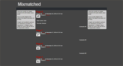 Desktop Screenshot of mixmatched.umwblogs.org