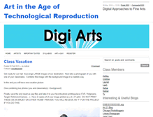 Tablet Screenshot of digiarts.umwblogs.org