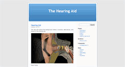 Desktop Screenshot of hearingaid.umwblogs.org