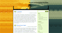 Desktop Screenshot of caleighsrussiapage.umwblogs.org