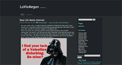 Desktop Screenshot of laviemegan.umwblogs.org