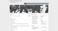 Desktop Screenshot of katabasis.umwblogs.org
