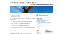 Desktop Screenshot of dh2010.umwblogs.org