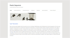 Desktop Screenshot of poeticsequence.umwblogs.org