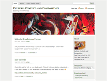 Tablet Screenshot of cultureandcontext.umwblogs.org