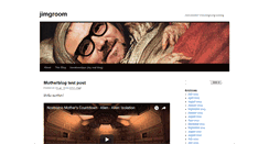 Desktop Screenshot of jimgroom.umwblogs.org