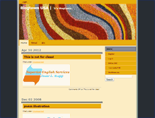 Tablet Screenshot of afsluitdijk.umwblogs.org