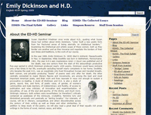 Tablet Screenshot of edhd.umwblogs.org
