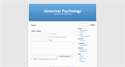 Desktop Screenshot of abpsych.umwblogs.org