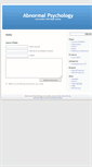 Mobile Screenshot of abpsych.umwblogs.org