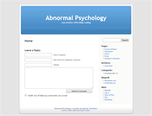 Tablet Screenshot of abpsych.umwblogs.org