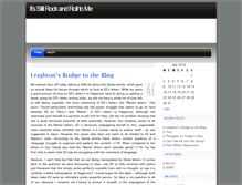 Tablet Screenshot of leightonscott.umwblogs.org