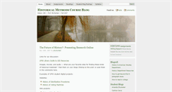 Desktop Screenshot of mcclurken299.umwblogs.org