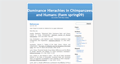 Desktop Screenshot of humananimalfsem.umwblogs.org
