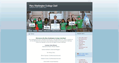 Desktop Screenshot of ecoclub.umwblogs.org