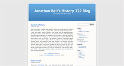 Desktop Screenshot of jbell2ja.umwblogs.org