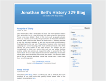 Tablet Screenshot of jbell2ja.umwblogs.org