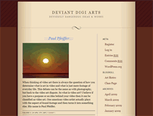Tablet Screenshot of httpnewdigiarts.umwblogs.org