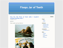 Tablet Screenshot of floopsjarofteeth.umwblogs.org