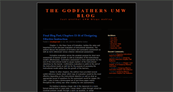 Desktop Screenshot of godfathersutton.umwblogs.org