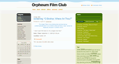 Desktop Screenshot of film.umwblogs.org