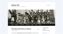 Desktop Screenshot of history142.umwblogs.org
