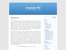 Tablet Screenshot of ahill0xl.umwblogs.org